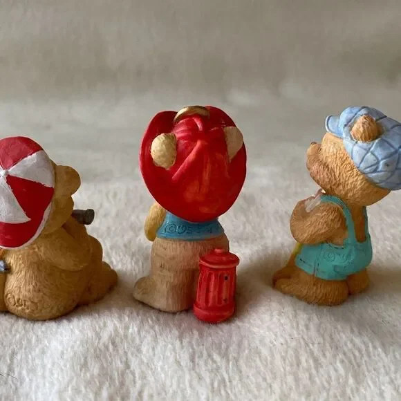 Vintage J.C. Teddy Bear Figurines - Picture 9 of 13